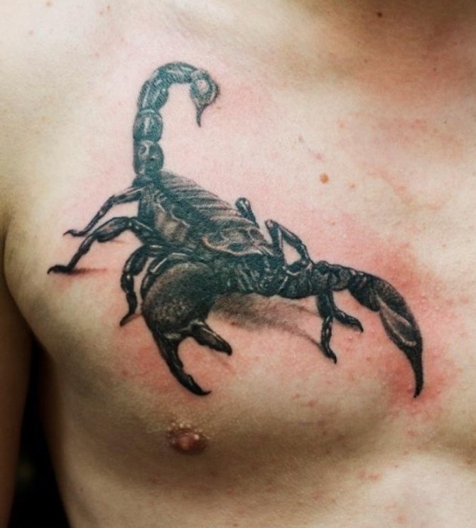 3d Scorpion Tattoo - Scorpion Tattoos <3 <3