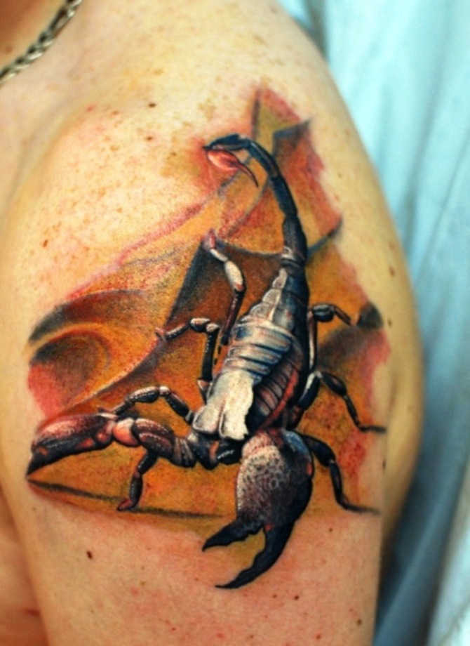 Scorpion Tattoo on Hand - Scorpion Tattoos <3 <3