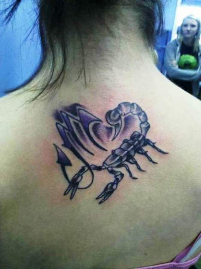  Scorpion Tattoo on Back - Scorpion Tattoos <3 <3
