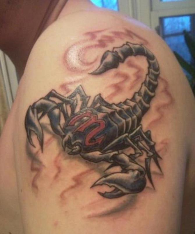  Scorpio Tattoo for Men - Scorpion Tattoos <3 <3