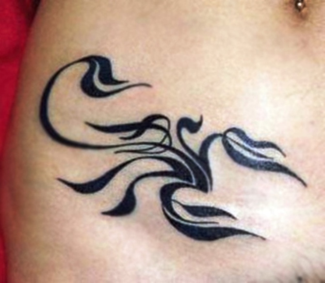 Beautiful Tattoo for Girls - Scorpion Tattoos <3 <3