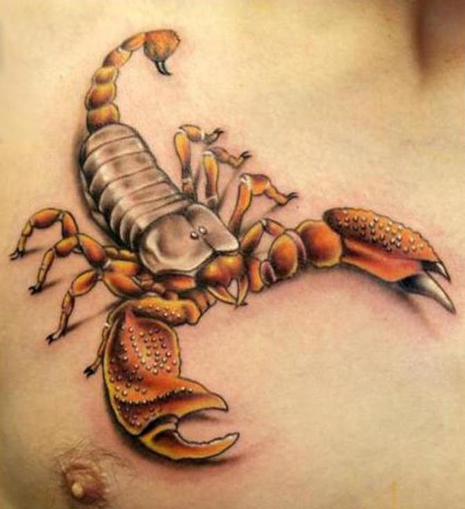 3d Scorpion Tattoo Pics - Scorpion Tattoos <3 <3