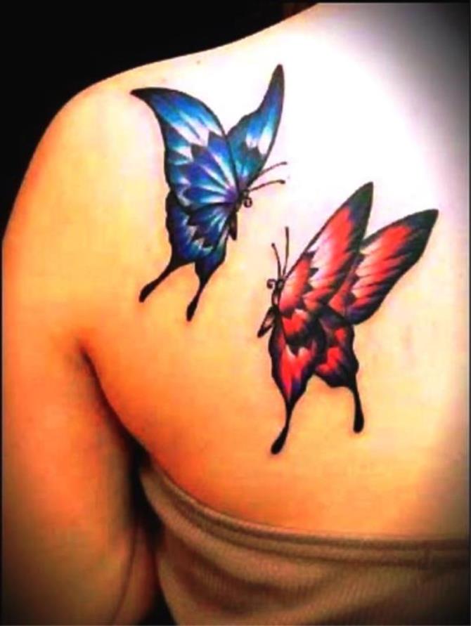 Moths and Butterflies - Butterfly Tattoos