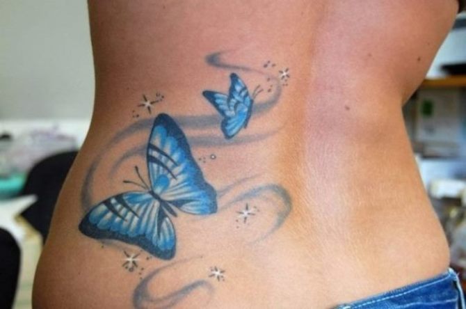 Butterfly Tattoo on Back - Butterfly Tattoos