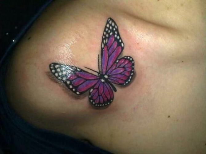 Butterfly Tattoo on Shoulder - Butterfly Tattoos