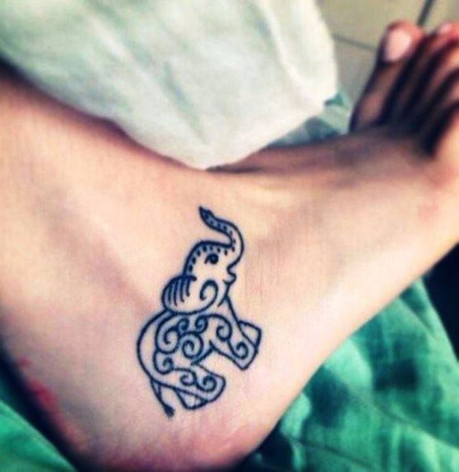 Hindu Elephant Tattoo - Elephant Tattoos <3 <3