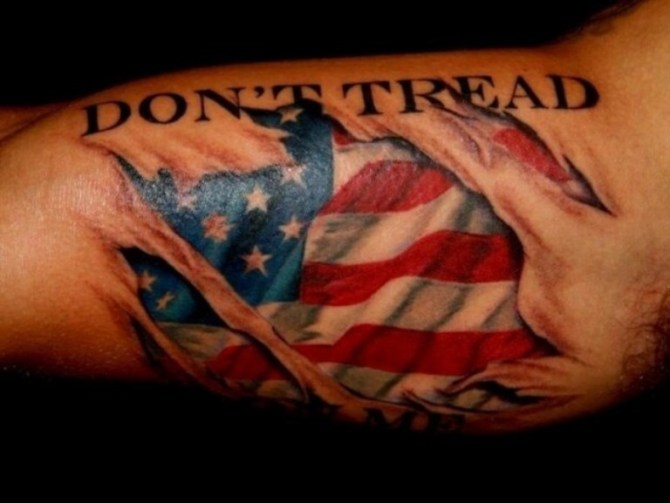  American Flag Tattoo 