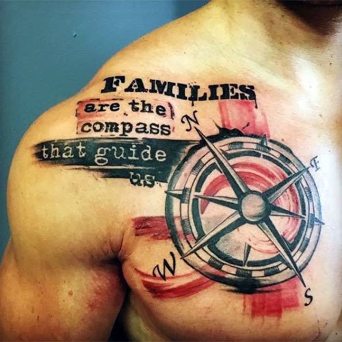 Family Chest Tattoo Quotes