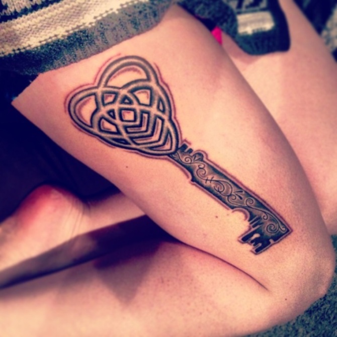 Celtic Key Tattoo