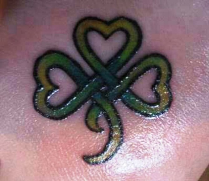  Clover Tattoo Images - Clover Tattoos <3 <3