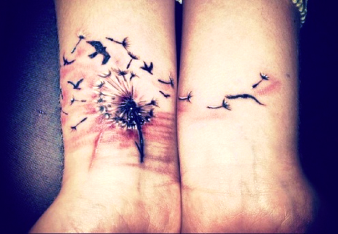 Dandelion Tattoo