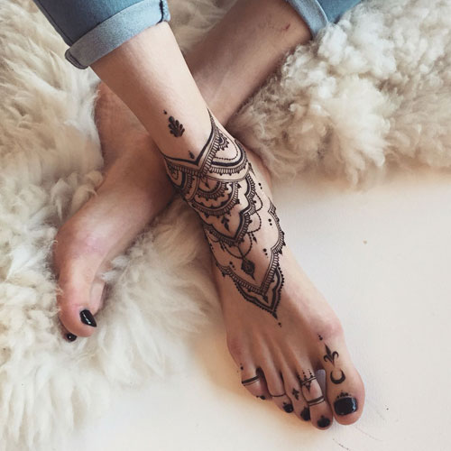 Foot Tattoo Pain