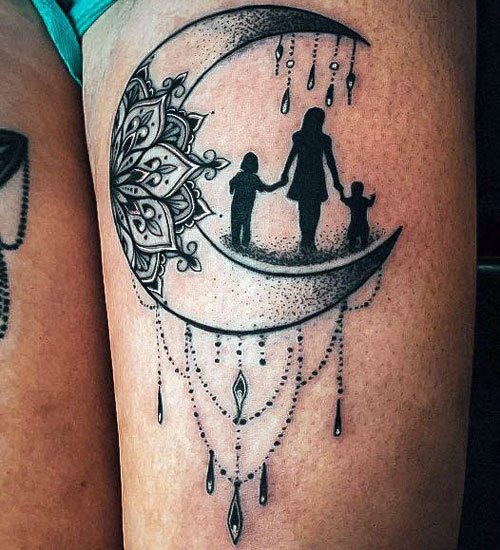 Family Leg Tattoo Ideas