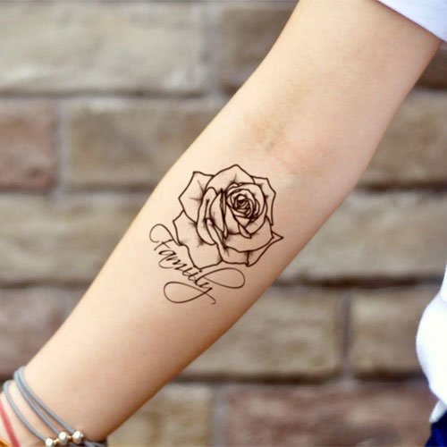 Simple Family Tattoo For Females