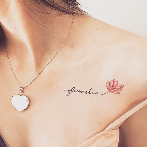Family Tattoo For Woman