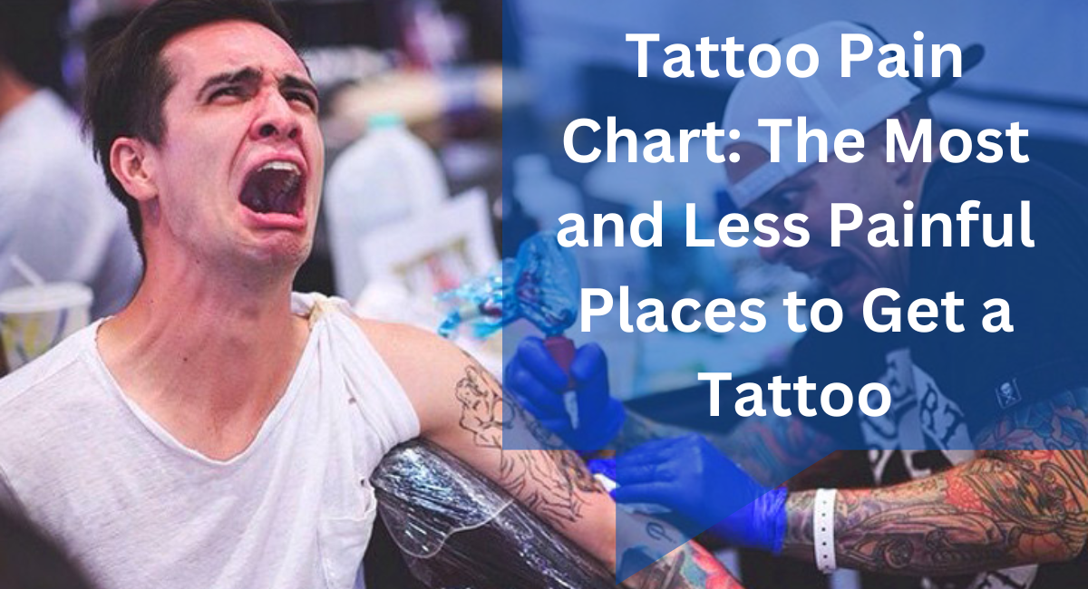 Tattoo Pain Chart: The Most and Less Painful Places to Get a Tattoo