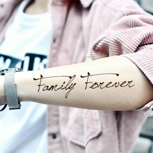 Family Forever Tattoo