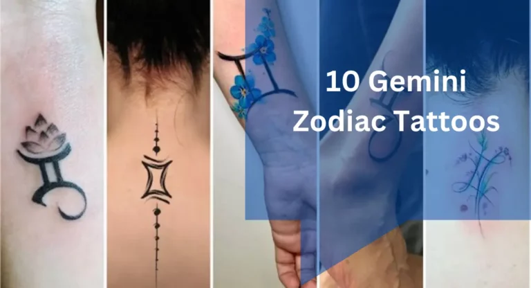 10 Gemini Zodiac Tattoos