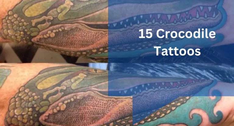 15 Crocodile Tattoos